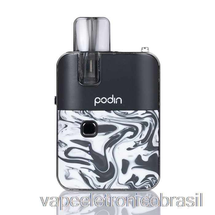 Vape Recarregável Sistema Innokin Podin Pod Mármore Preto